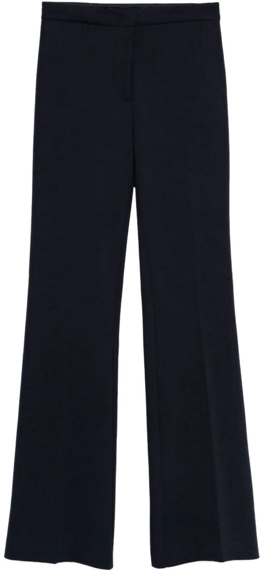 Pinko Trousers Blue Blauw
