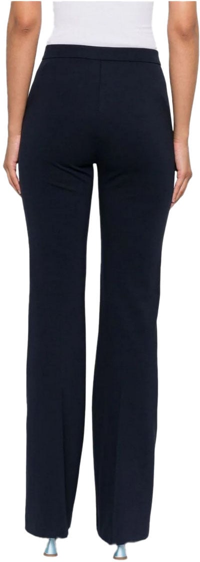 Pinko Trousers Blue Blauw