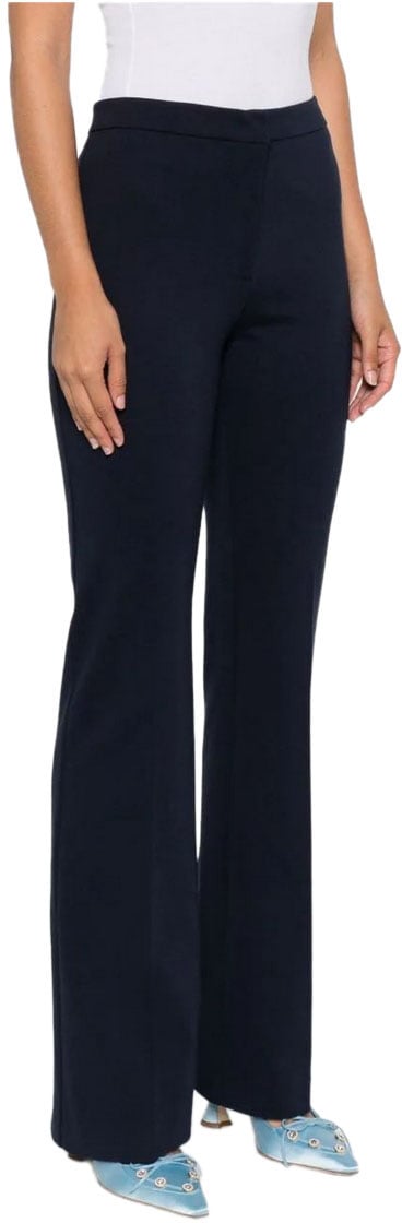 Pinko Trousers Blue Blauw