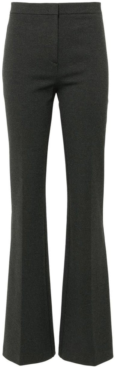 Pinko Trousers Gray Grijs