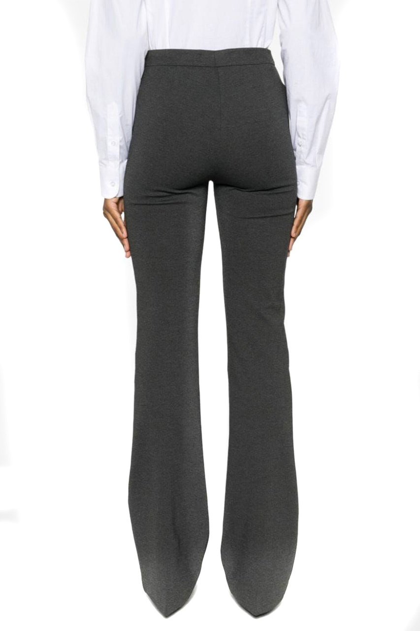 Pinko Trousers Gray Grijs