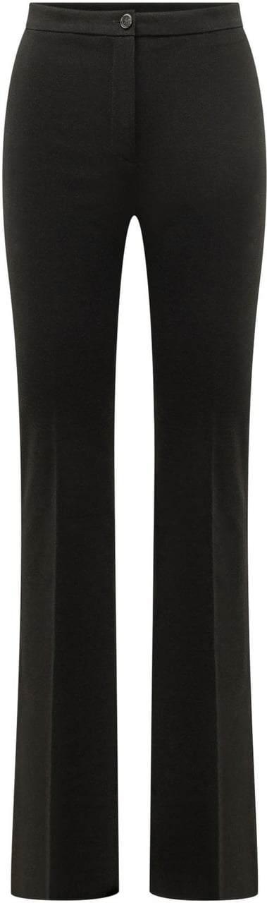 Pinko Hulka Pantaloni Bootcut con Piega Zwart
