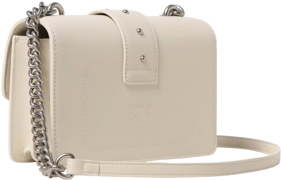 Pinko Love One Mini Bianco Seta Wit