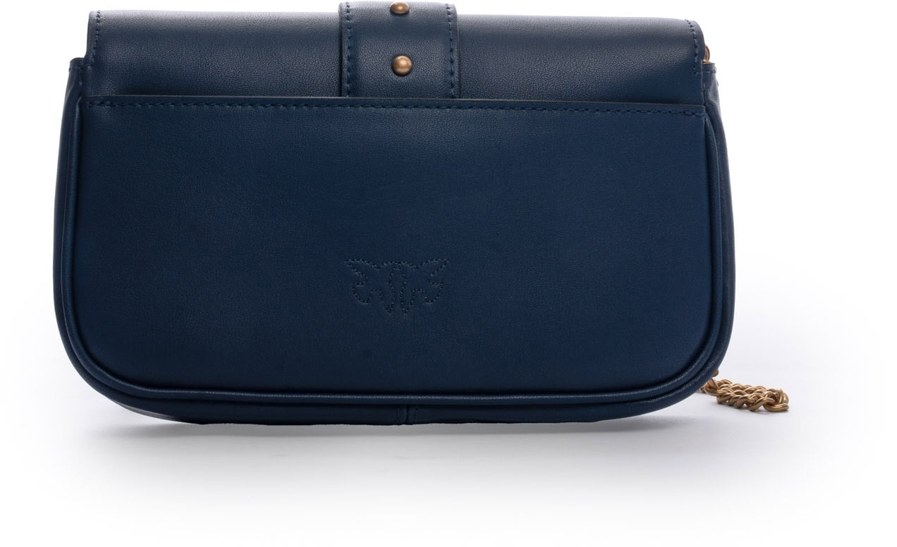 Pinko Bags Blu Indaco Ombrosoantique Gol Divers