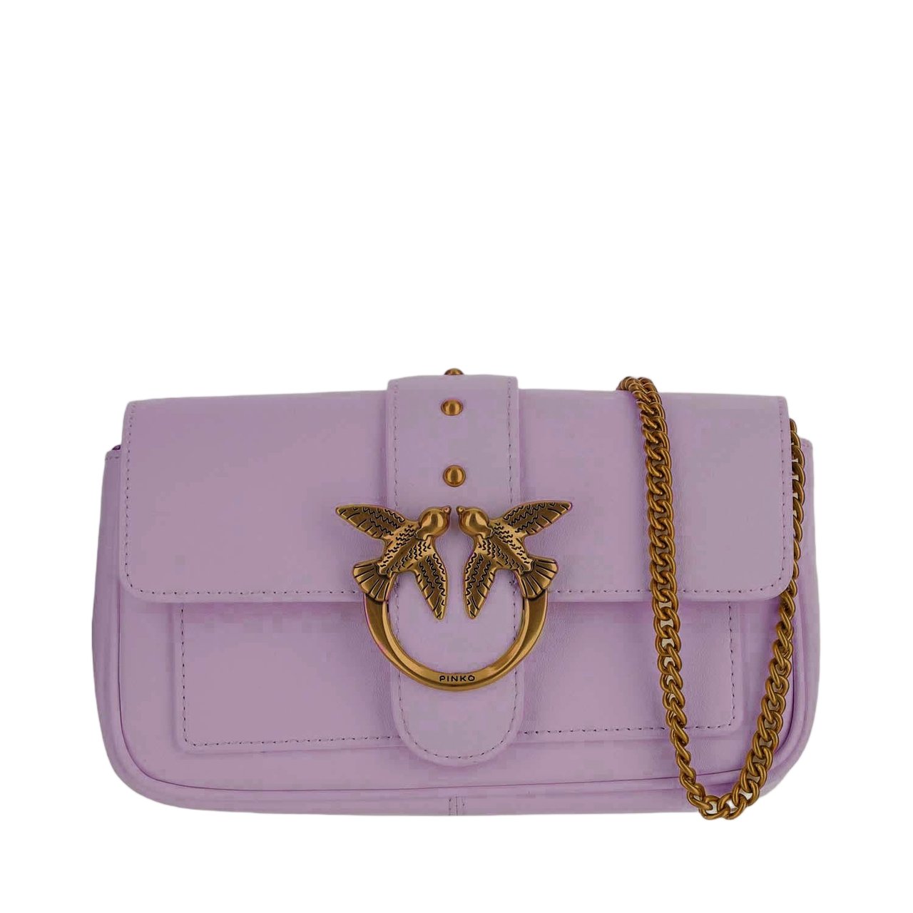 Pinko Love One Pocket Bag Grijs