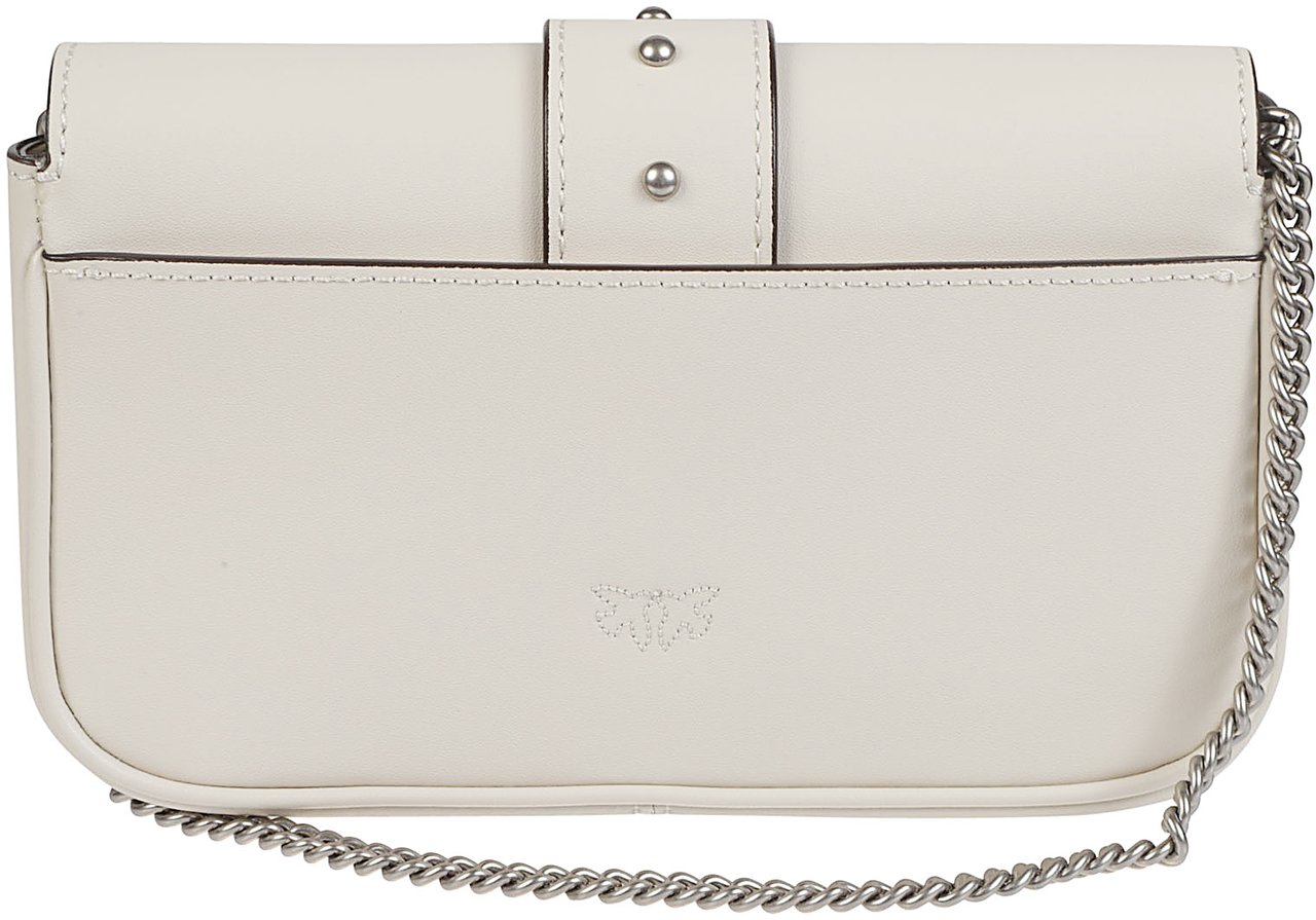 Pinko Love One Pocket Simply Bag White Wit