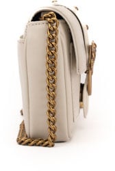 Pinko Bags Bianco Setaantique Gold Goud