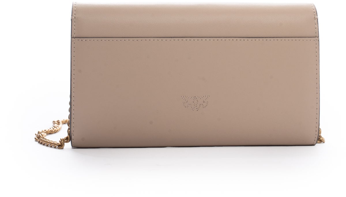 Pinko Bags Beigegrigio Fumoantique Gold Beige