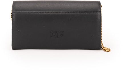 Pinko Bags Neroantique Gold Goud