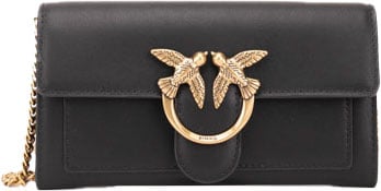 Pinko Bags Neroantique Gold Goud