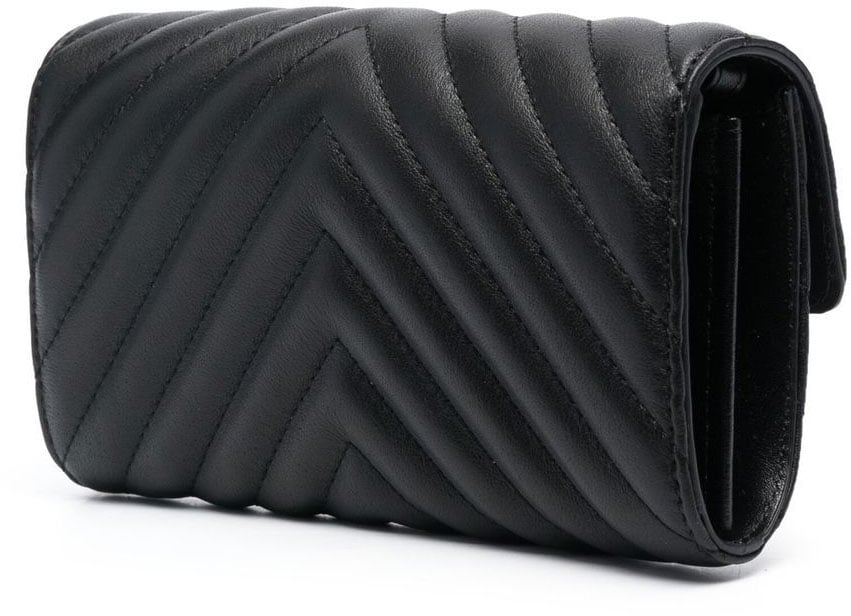 Pinko Love One Wallet C Nero-Antique Gold Zwart