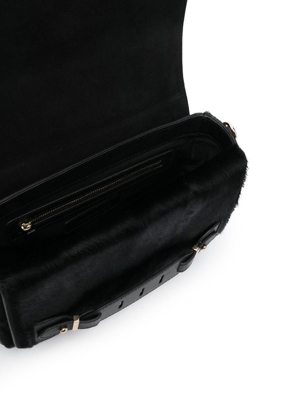 Pinko Love One Wallet C Nero-Antique Gold Zwart