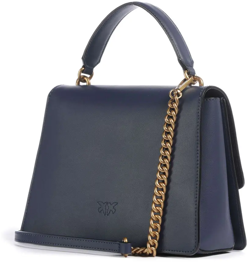 Pinko Bags Blu Indaco Ombrosoantique Blauw