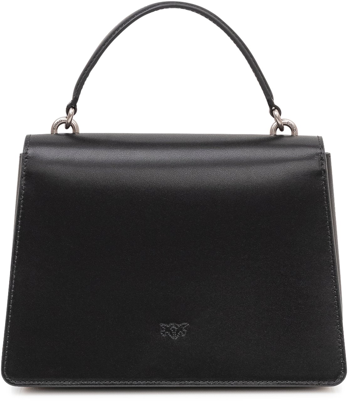 Pinko Borsa Love One Top Handle con Patta e Manico Zwart