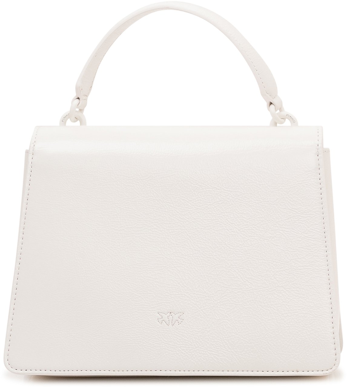 Pinko Borsa Love One Top Handle con Patta e Manico Wit