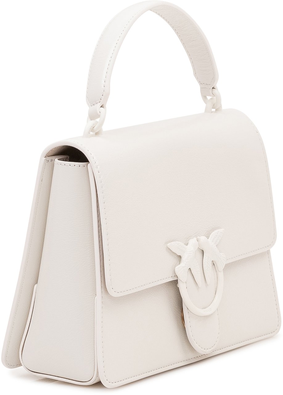 Pinko Borsa Love One Top Handle con Patta e Manico Wit