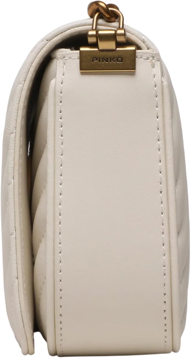 Pinko Baguette mini Love Click Wit