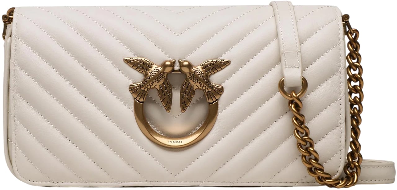 Pinko Baguette mini Love Click Wit