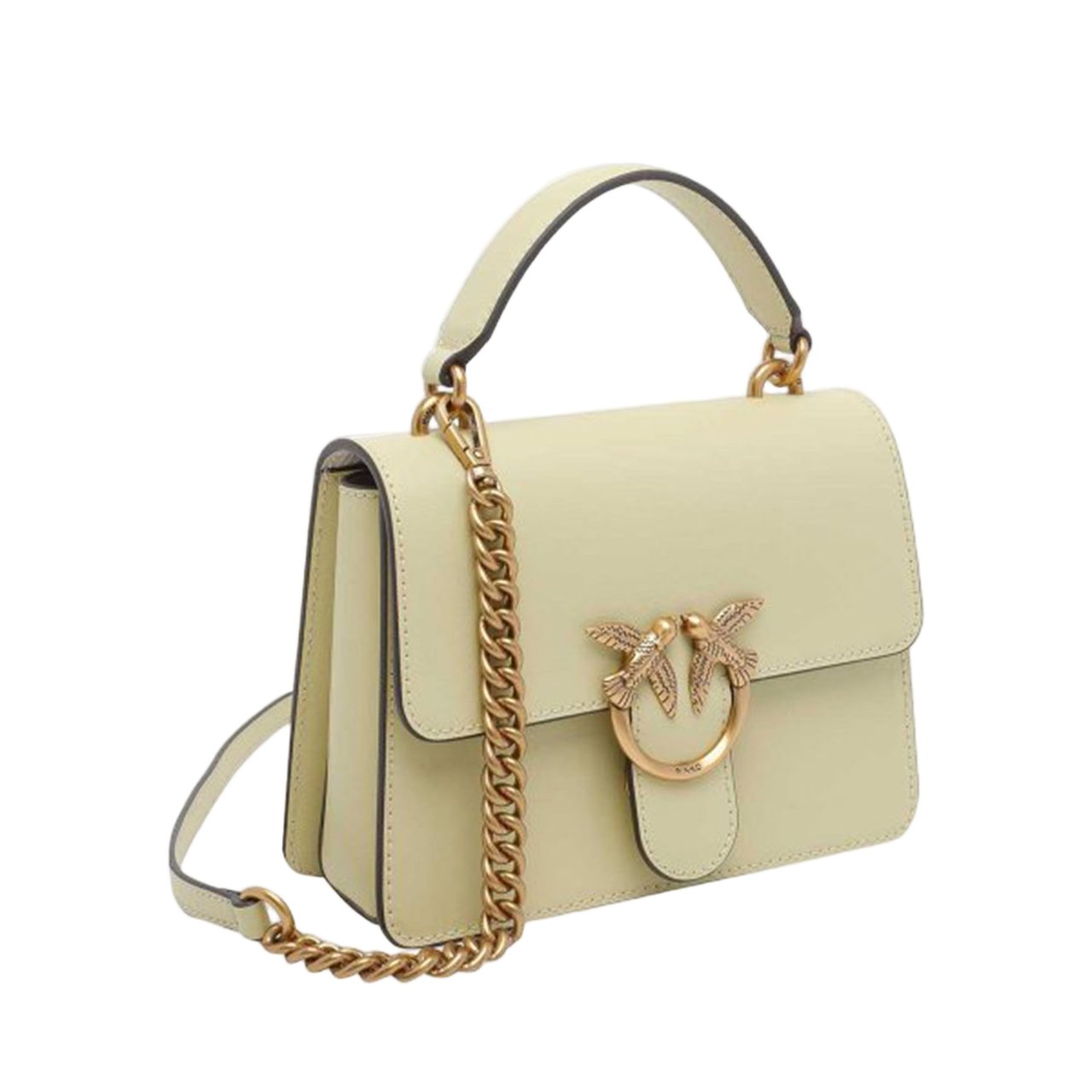 Pinko Love One Mini Light Bag Geel