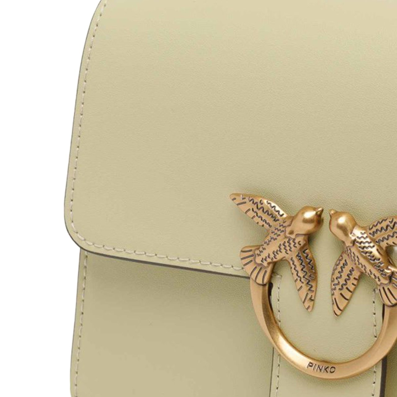 Pinko Love One Mini Light Bag Geel