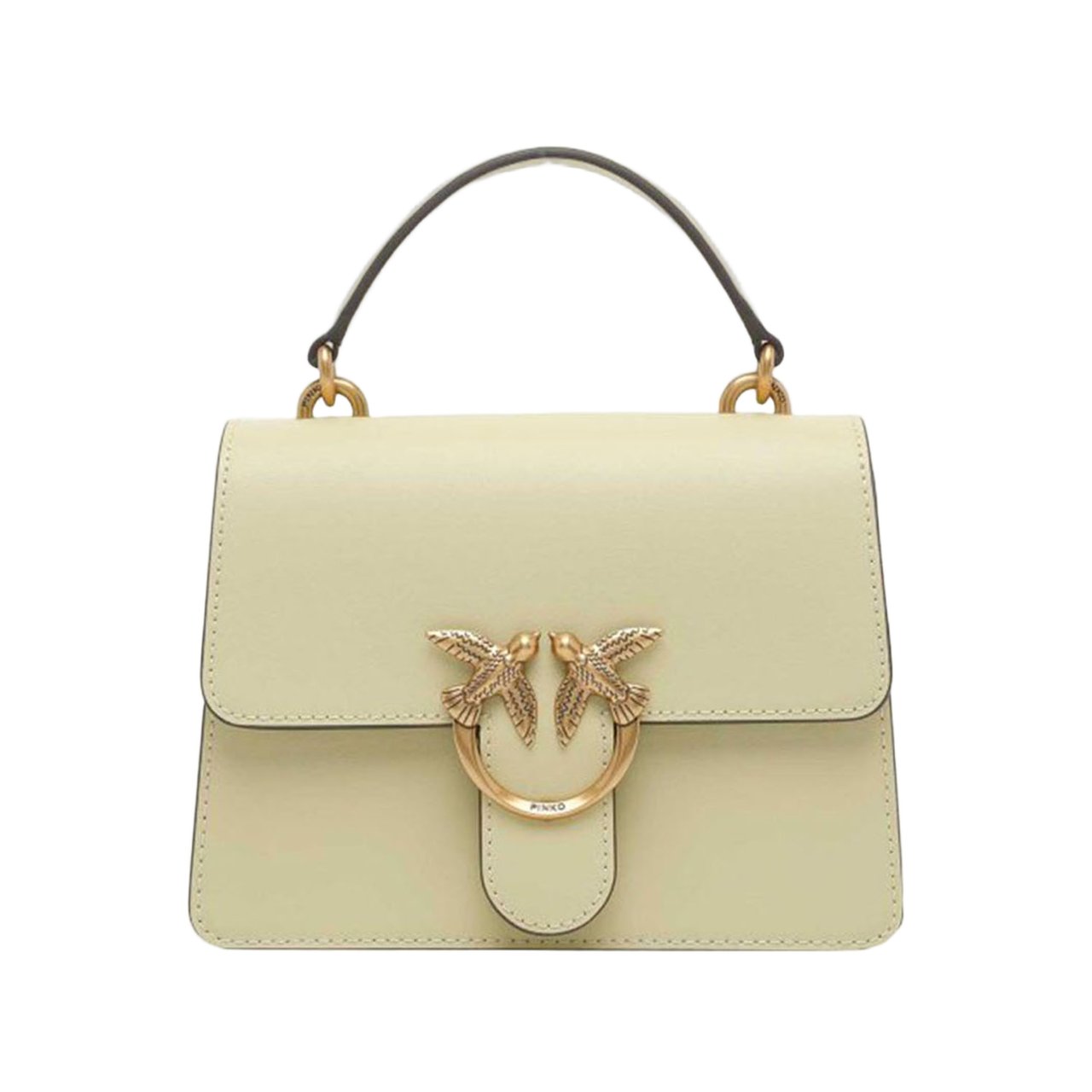 Pinko Love One Mini Light Bag Geel