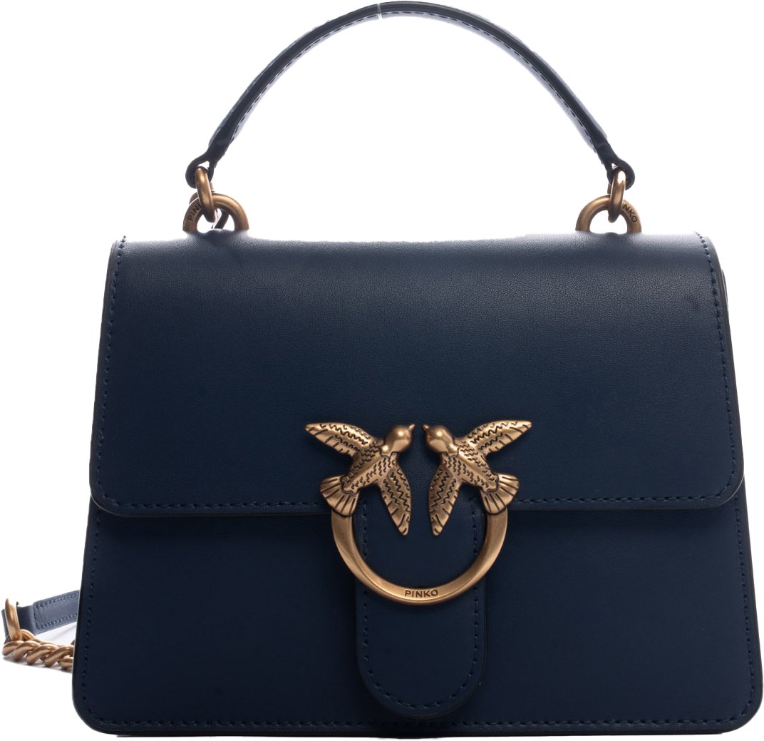 Pinko Bags Blu Indaco Ombrosoantique Gol Divers