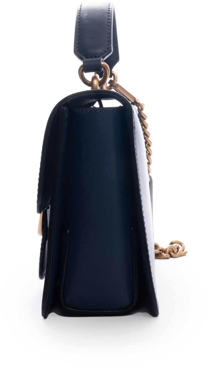 Pinko Bags Blu Indaco Ombrosoantique Gol Divers