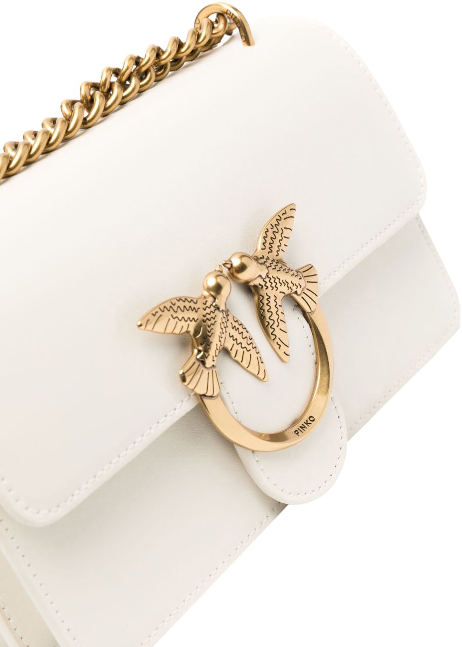 Pinko Pinko Borse... Bianco E Oro Wit