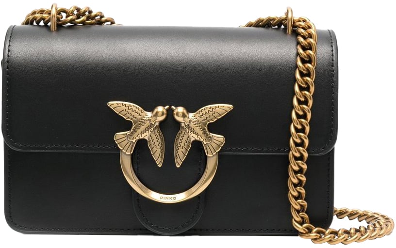 Pinko Pinko Borse... Nero E Oro Zwart