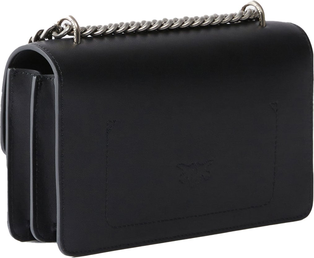 Pinko Bags Nero Oldsilver Zwart