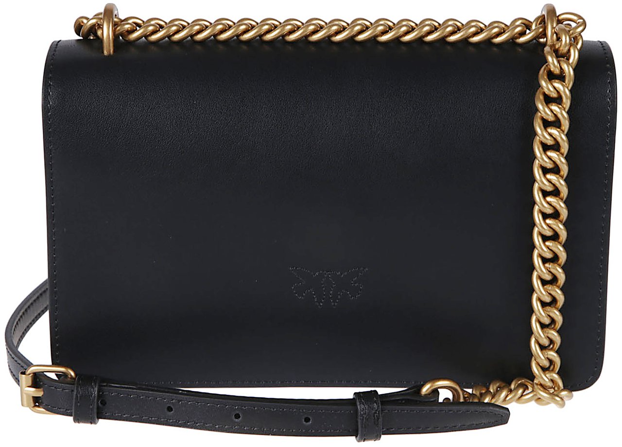 Pinko Love One Mini Bag Black Zwart