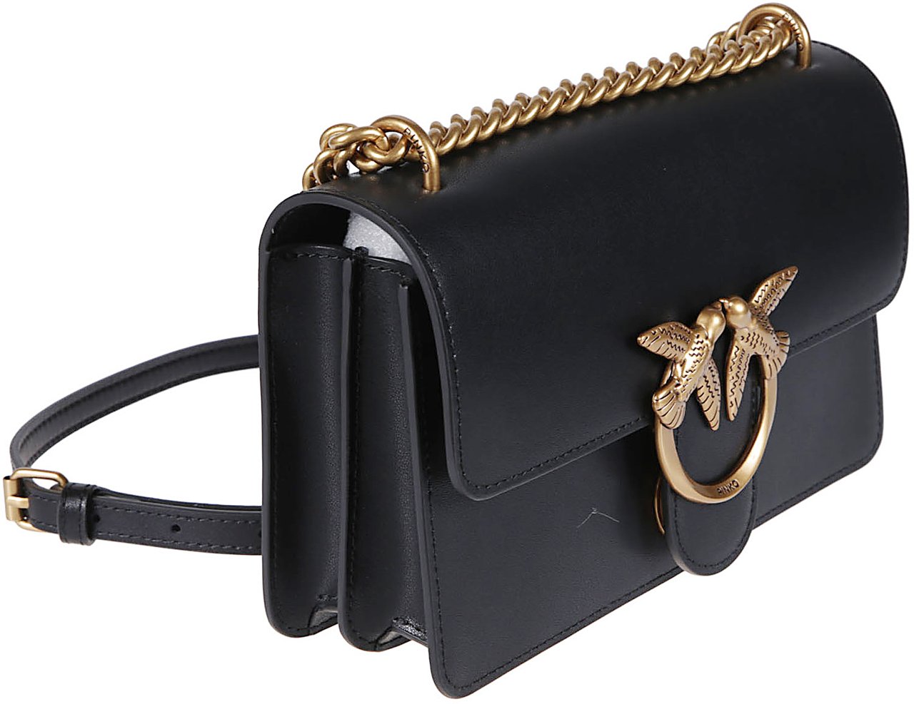 Pinko Love One Mini Bag Black Zwart