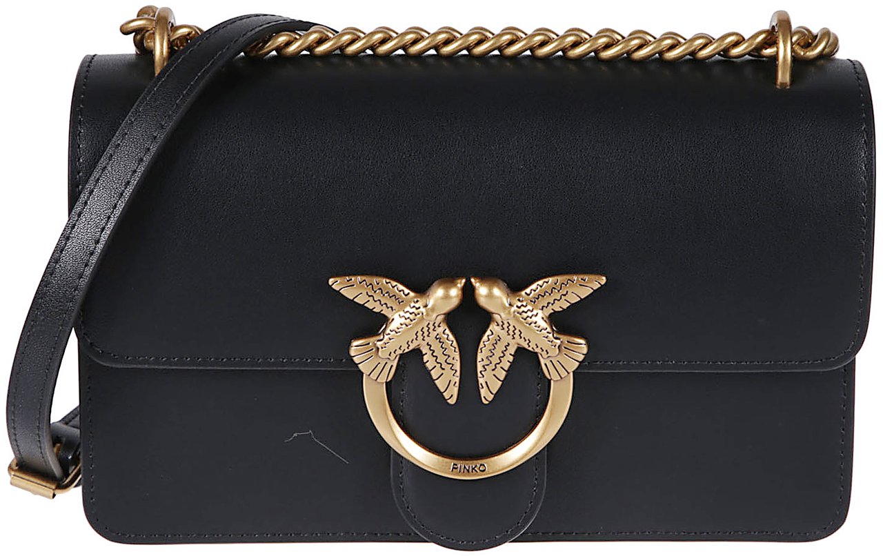 Pinko Love One Mini Bag Black Zwart