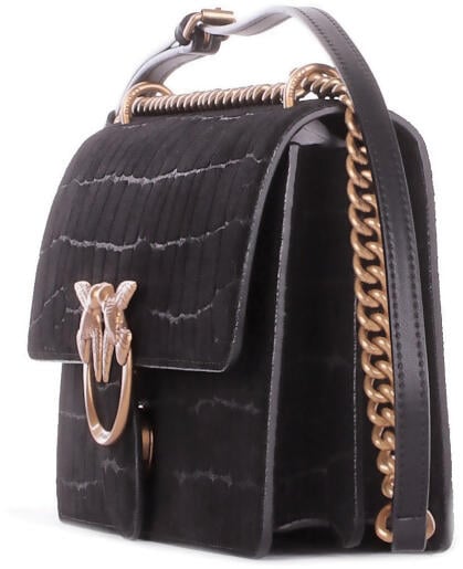 Pinko Bags Nero Gold Divers