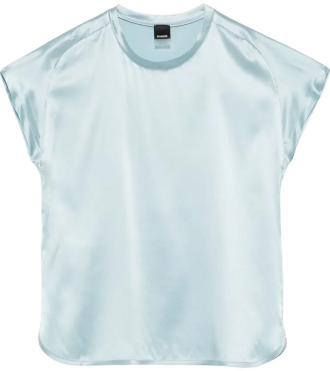 Pinko Top Clear Blue Blauw