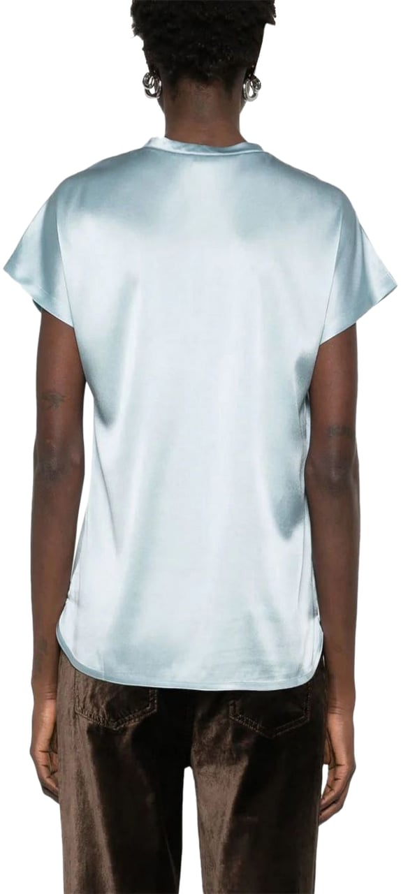 Pinko Shirts Cyan Cyaan