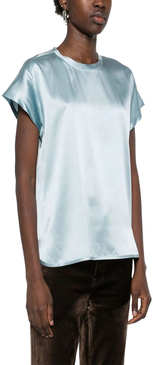 Pinko Shirts Cyan Cyaan