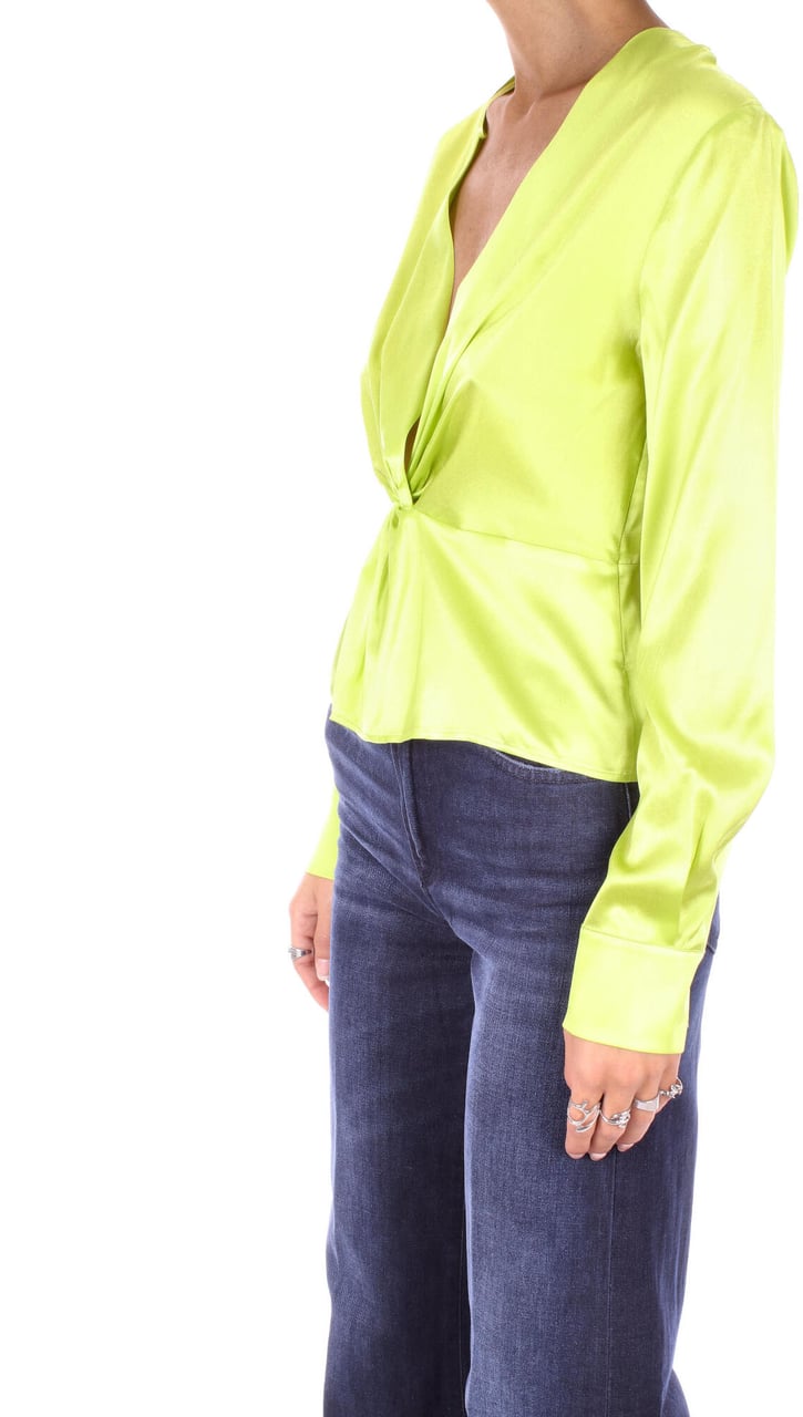 Pinko Shirts Green Groen