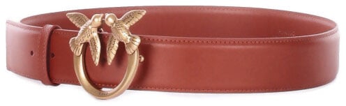 Pinko Belts Antique Brown Bruin