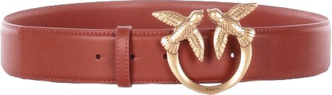 Pinko Belts Antique Brown Bruin