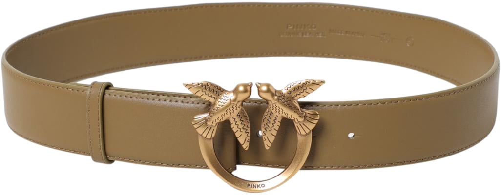 Pinko Belts Antique Gold Goud