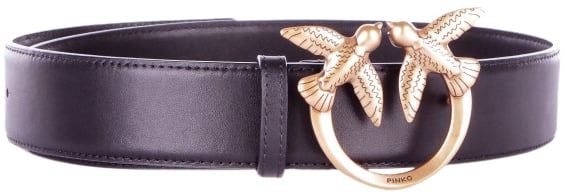 Pinko Belts Nero Gold Divers