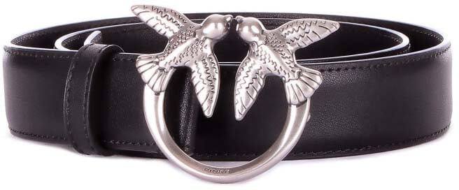 Pinko Belts Nero Silver Zilver