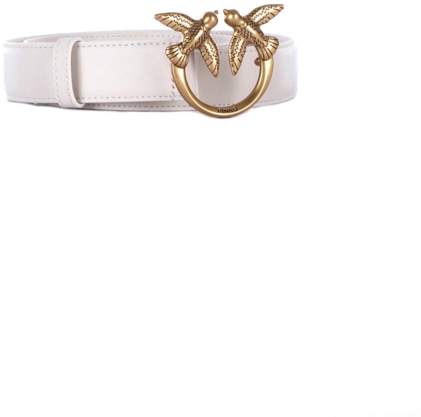 Pinko Belts Bianco Seta Wit