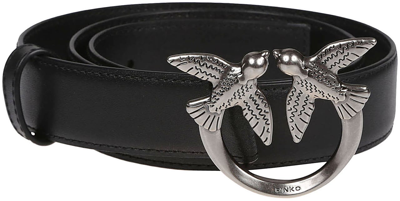 Pinko Love Berry Belt Black Zwart