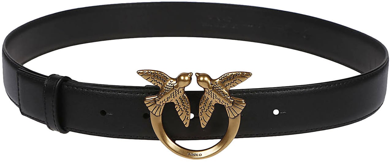 Pinko Love Berry Belt Black Zwart