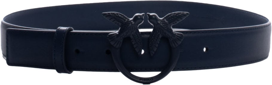 Pinko Belts Blu Indaco Ombrosoblock Color Blauw