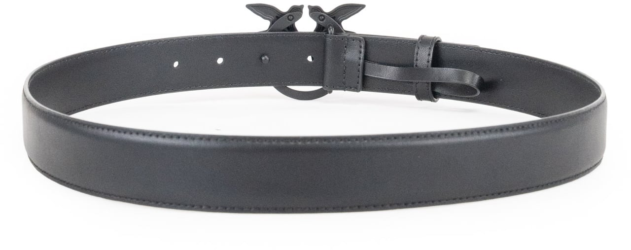 Pinko Belts Nero Limousine Block Color Zwart