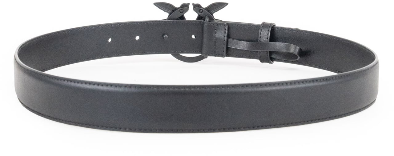Pinko Belts Nero Limousine Block Color Zwart