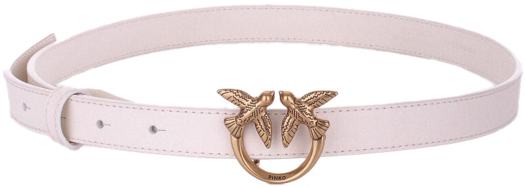 Pinko Belts Bianco Seta Wit
